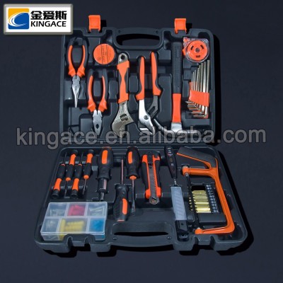 2016 Professional 100pcs Hand Tool Set with Black Toolbox