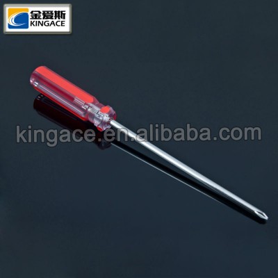 Non Magnetic Slotted Phillips Transparent Handle Screwdriver